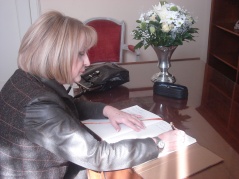 16 March 2012 National Assembly Speaker Prof. Dr Slavica Djukic Dejanovic 